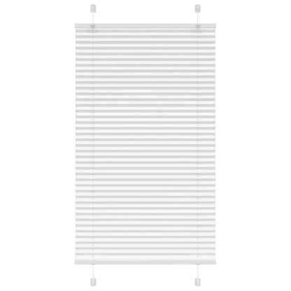 Plissee Stoffbreite 89,4 Cm Polyester Weiß