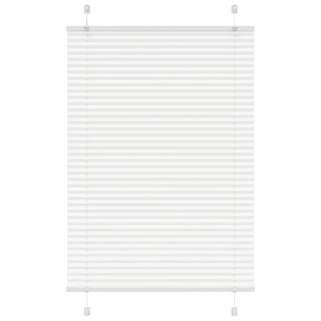 Plissee Stoffbreite 89,4 Cm Polyester Weiß
