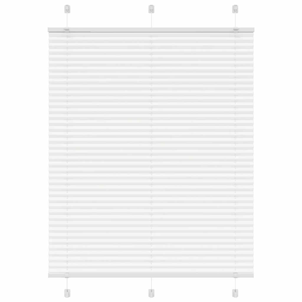 Plissee Stoffbreite 89,4 Cm Polyester Weiß
