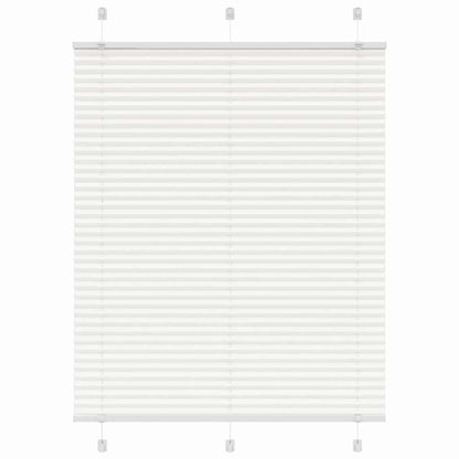 Plissee Stoffbreite 89,4 Cm Polyester Weiß