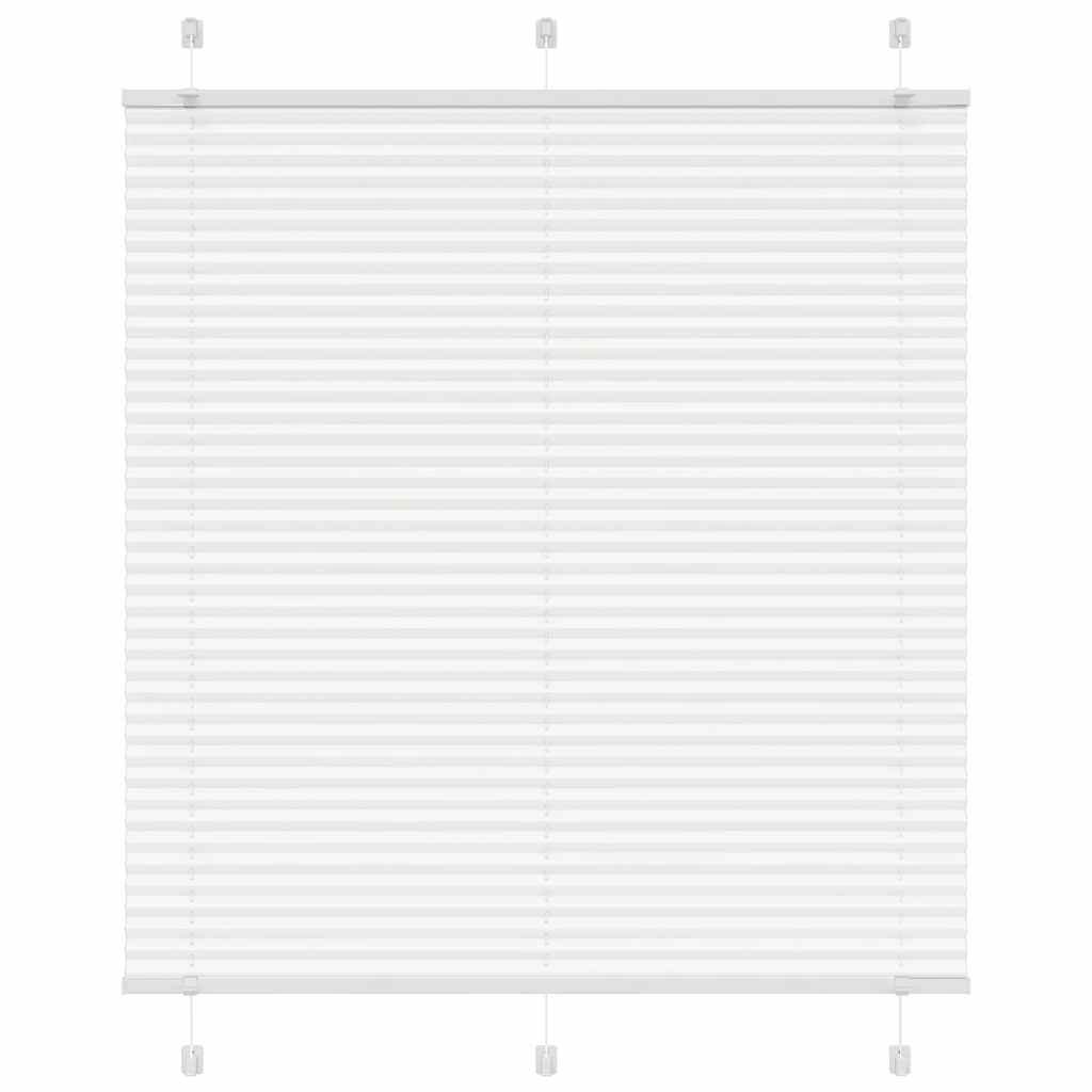Plissee Stoffbreite 89,4 Cm Polyester Weiß