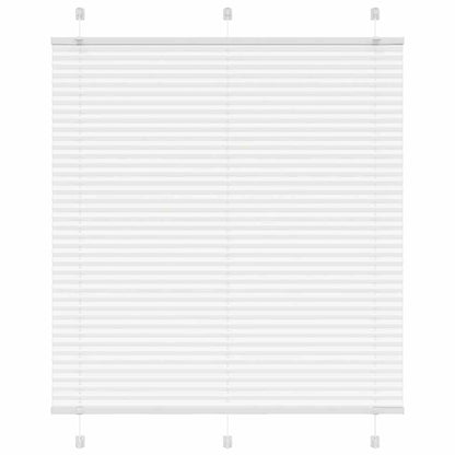 Plissee Stoffbreite 89,4 Cm Polyester Weiß
