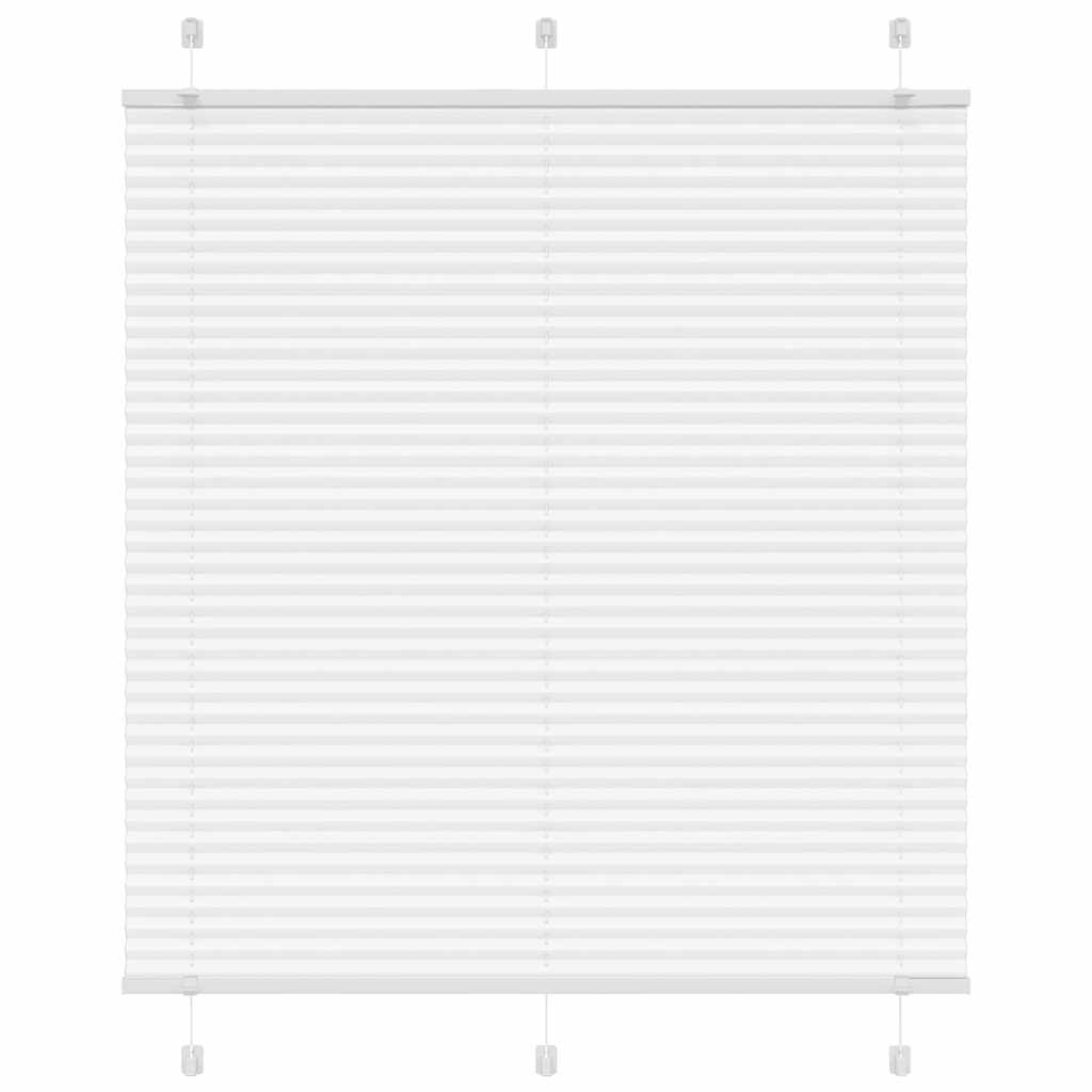 Plissee Stoffbreite 89,4 Cm Polyester Weiß