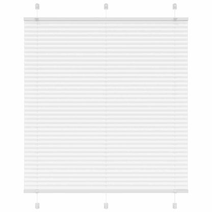 Plissee Stoffbreite 89,4 Cm Polyester Weiß