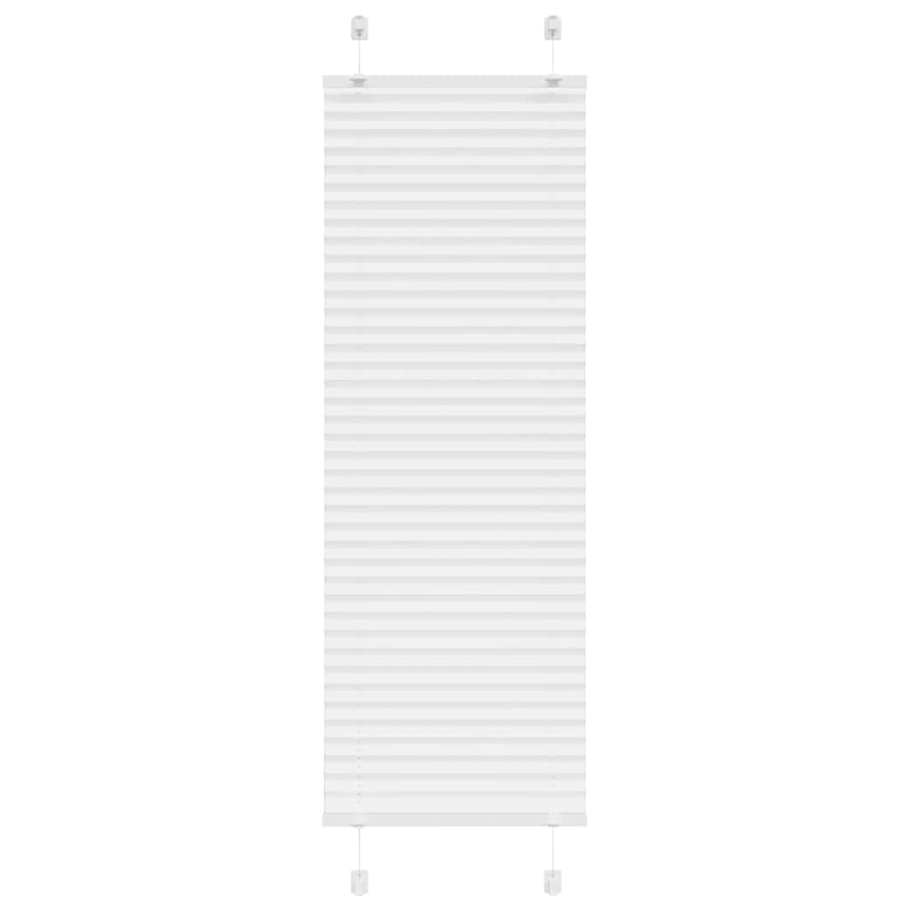 Plissee Stoffbreite 89,4 Cm Polyester Weiß