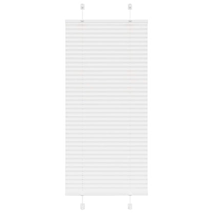 Plissee Stoffbreite 89,4 Cm Polyester Weiß