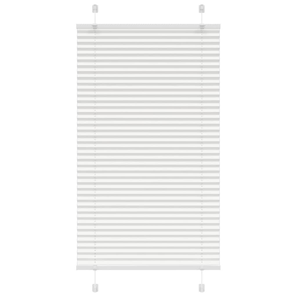 Plissee Stoffbreite 89,4 Cm Polyester Weiß