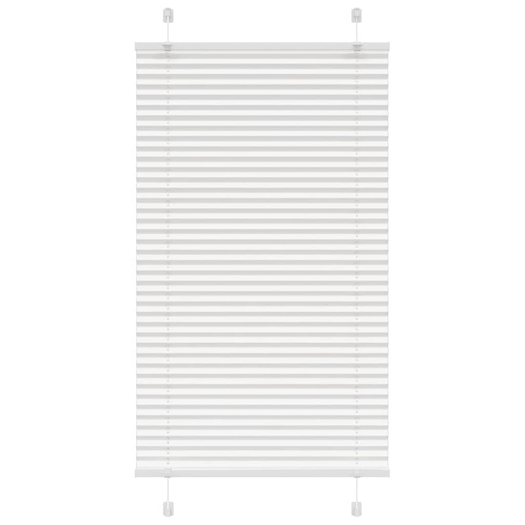 Plissee Stoffbreite 89,4 Cm Polyester Weiß