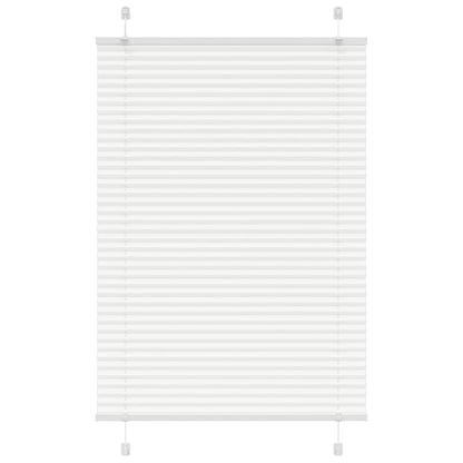 Plissee Stoffbreite 89,4 Cm Polyester Weiß