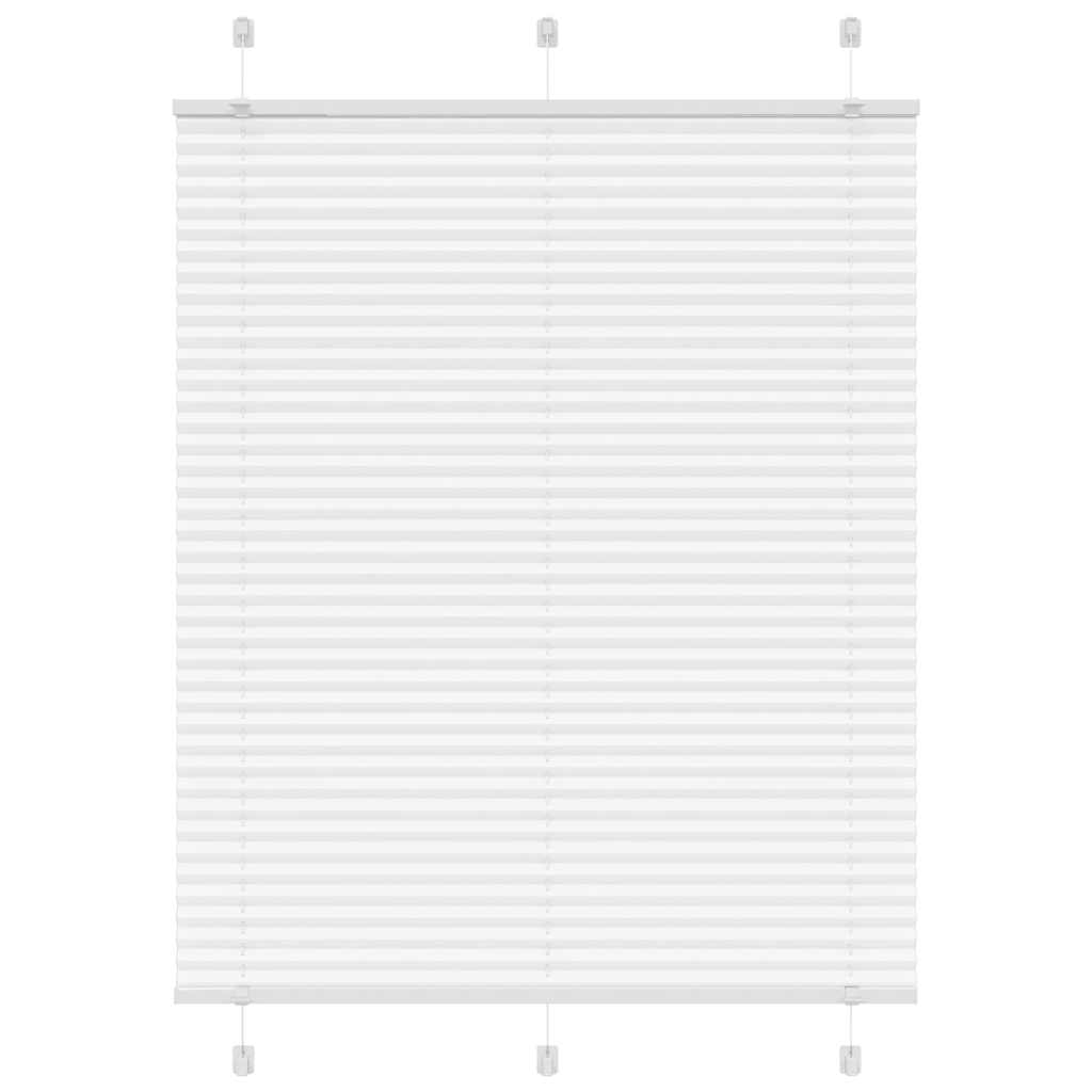 Plissee Stoffbreite 89,4 Cm Polyester Weiß