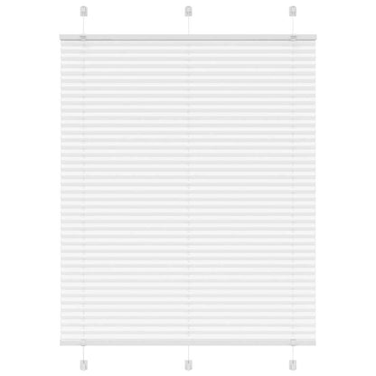 Plissee Stoffbreite 89,4 Cm Polyester Weiß