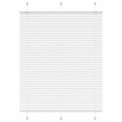 Plissee Stoffbreite 89,4 Cm Polyester Weiß
