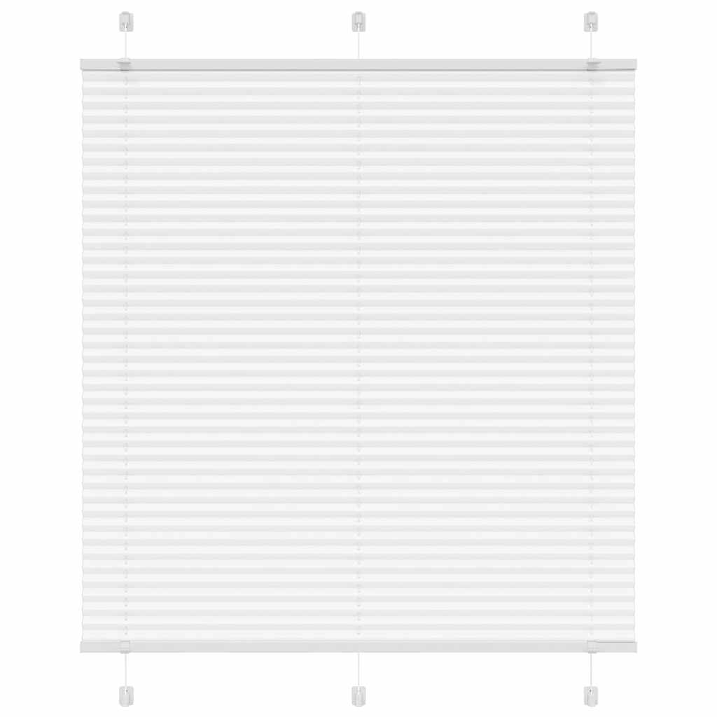 Plissee Stoffbreite 89,4 Cm Polyester Weiß