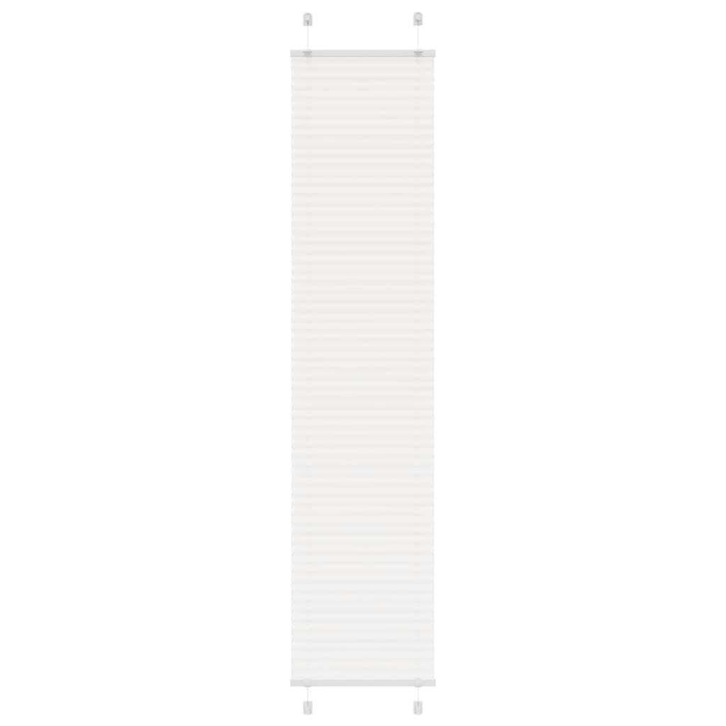 Plissee Stoffbreite 89,4 Cm Polyester Weiß