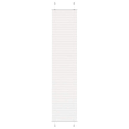 Plissee Stoffbreite 89,4 Cm Polyester Weiß