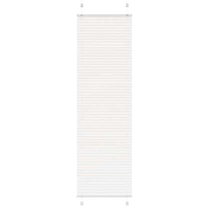 Plissee Stoffbreite 89,4 Cm Polyester Weiß