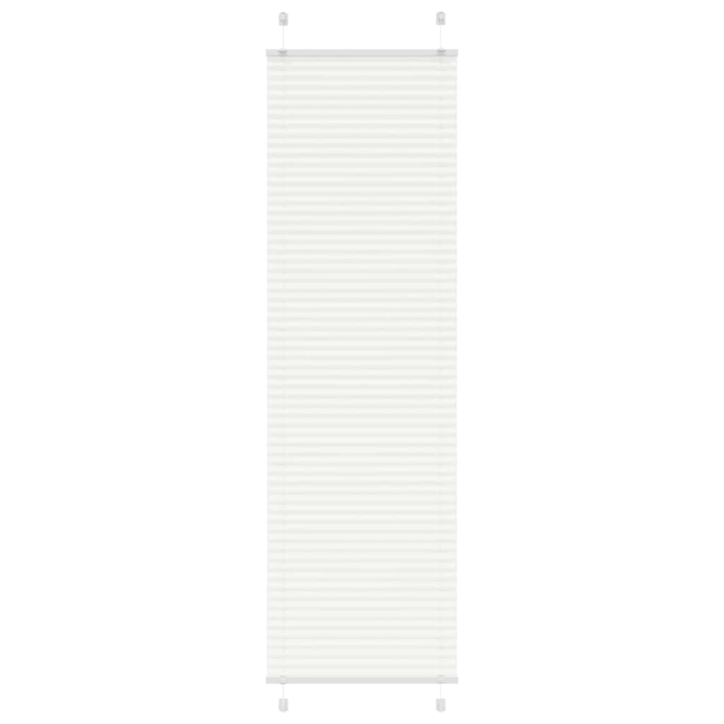 Plissee Stoffbreite 89,4 Cm Polyester Weiß