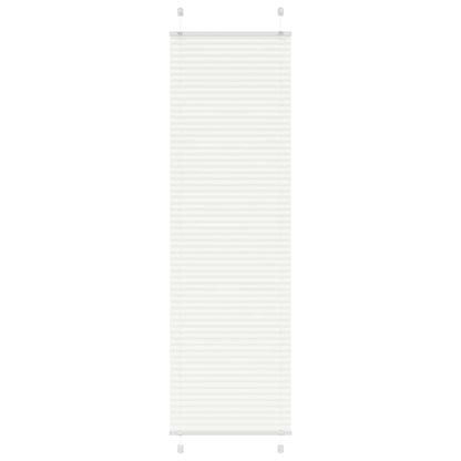 Plissee Stoffbreite 89,4 Cm Polyester Weiß