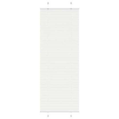 Plissee Stoffbreite 89,4 Cm Polyester Weiß