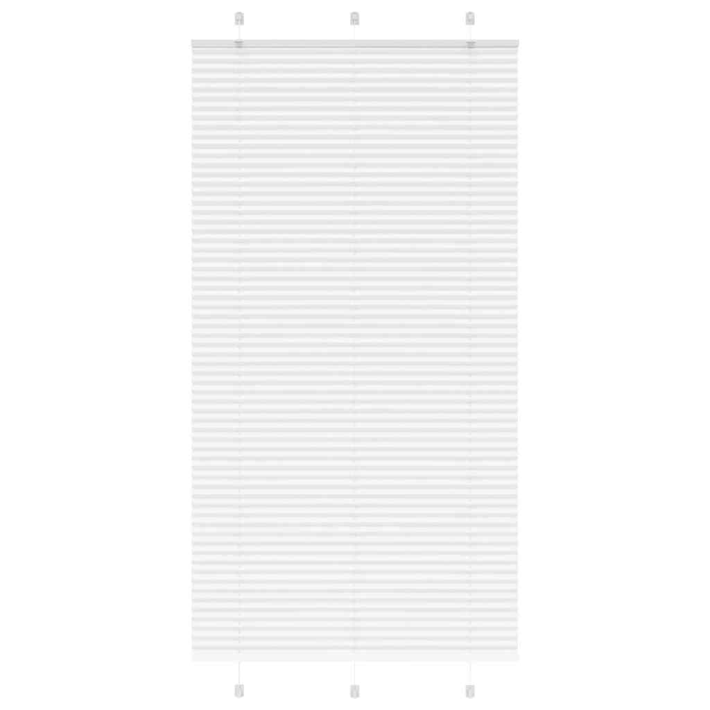 Plissee Stoffbreite 89,4 Cm Polyester Weiß