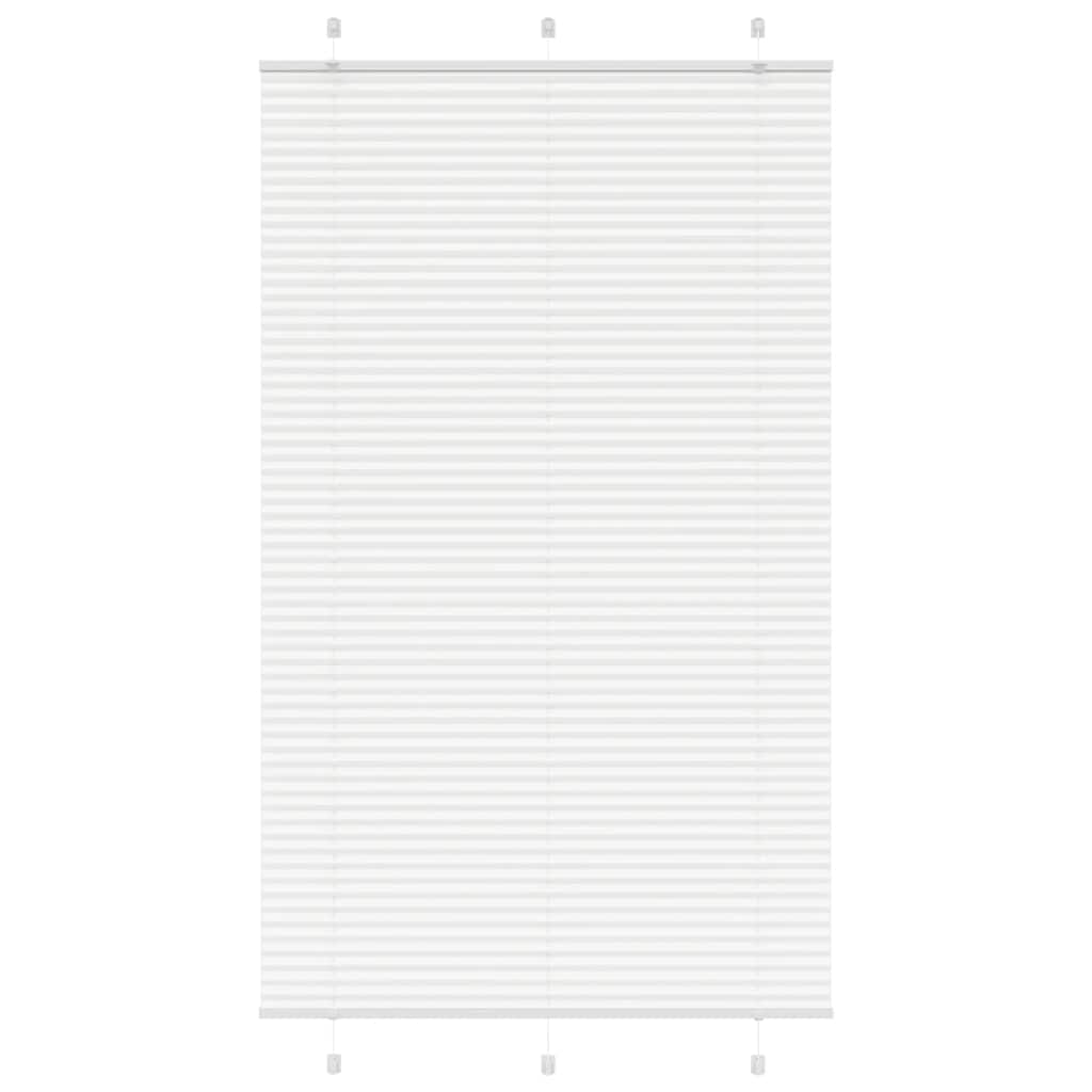 Plissee Stoffbreite 89,4 Cm Polyester Weiß