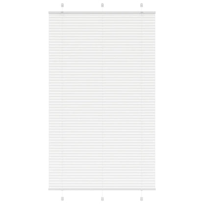 Plissee Stoffbreite 89,4 Cm Polyester Weiß