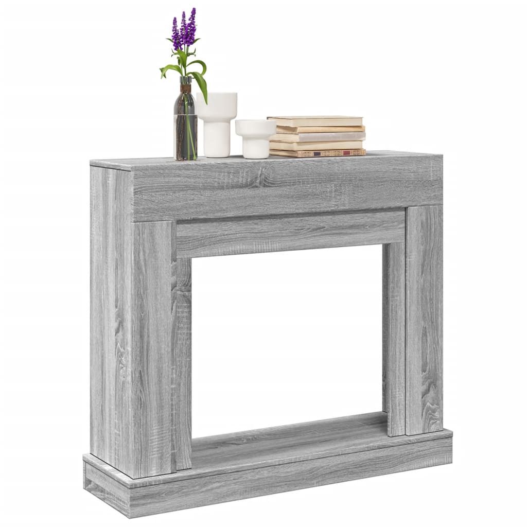 Kaminumrandung -Optik 100X30X87,5 Cm Holzwerkstoff