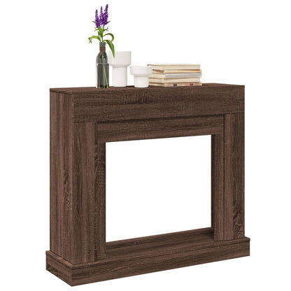 Kaminumrandung -Optik 100X30X87,5 Cm Holzwerkstoff