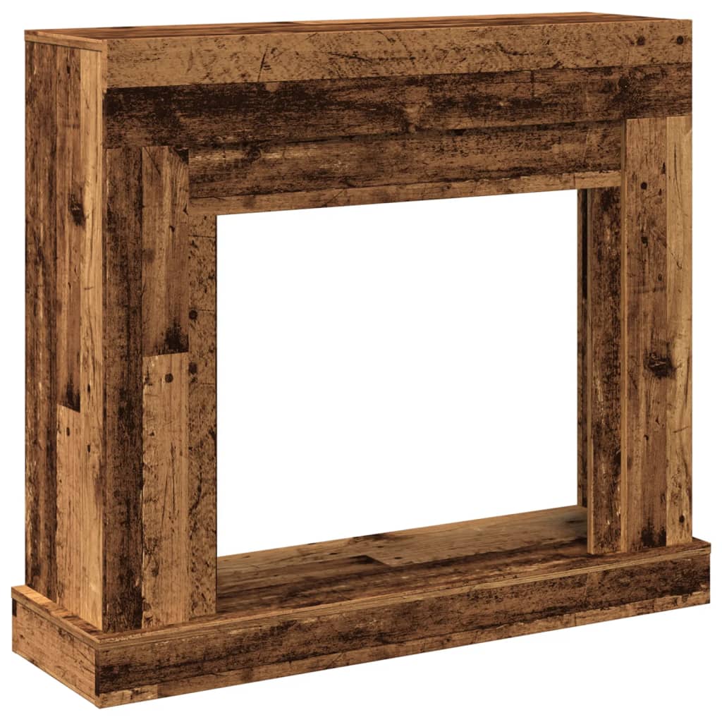 Kaminumrandung -Optik 100X30X87,5 Cm Holzwerkstoff
