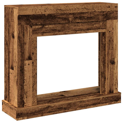 Kaminumrandung -Optik 100X30X87,5 Cm Holzwerkstoff