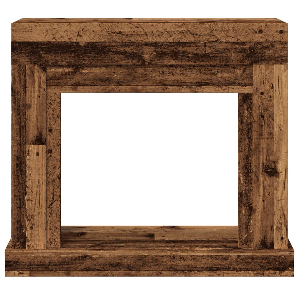 Kaminumrandung -Optik 100X30X87,5 Cm Holzwerkstoff