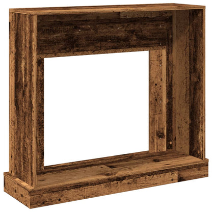 Kaminumrandung -Optik 100X30X87,5 Cm Holzwerkstoff
