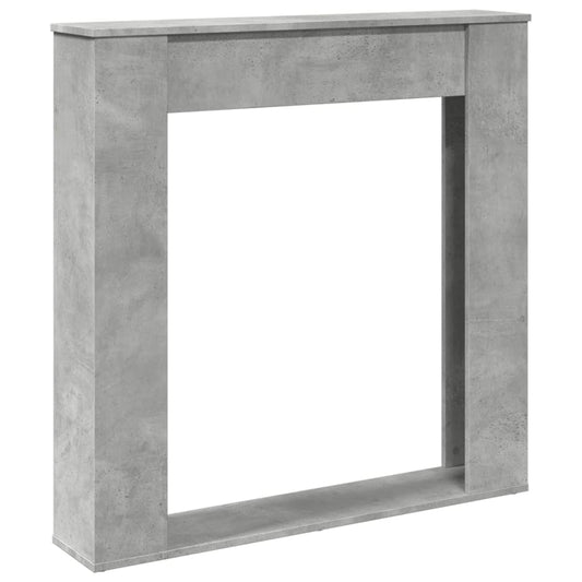 Kaminumrandung 100X20X100 Cm Holzwerkstoff