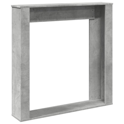 Kaminumrandung 100X20X100 Cm Holzwerkstoff