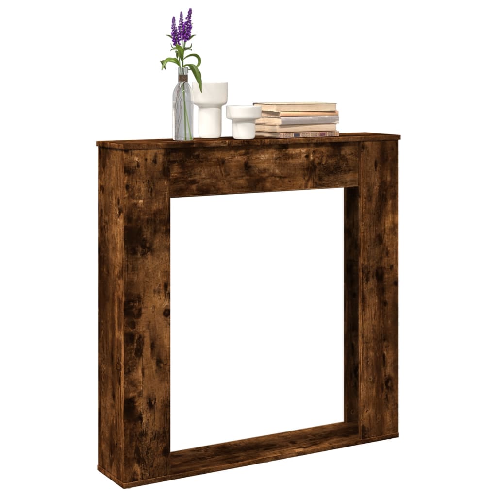 Kaminumrandung 100X20X100 Cm Holzwerkstoff