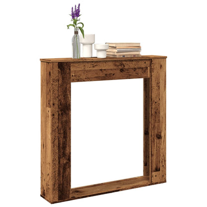 Kaminumrandung 100X20X100 Cm Holzwerkstoff