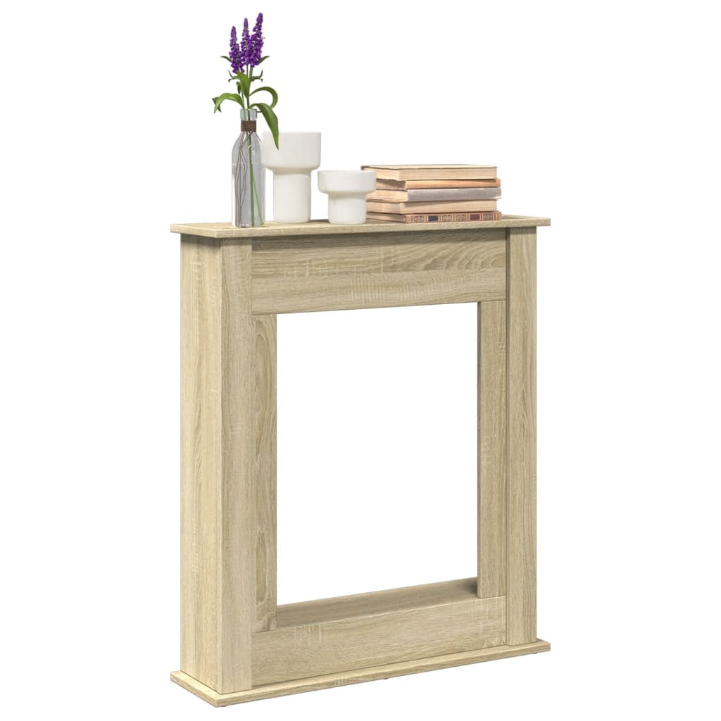 Kaminumrandung 75X20X87,5 Cm Holzwerkstoff
