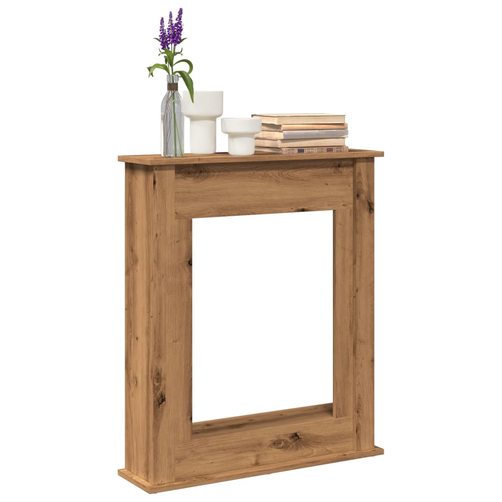 Kaminumrandung 75X20X87,5 Cm Holzwerkstoff