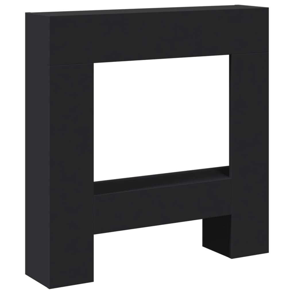 Kaminumrandung 81X18X82 Cm Holzwerkstoff