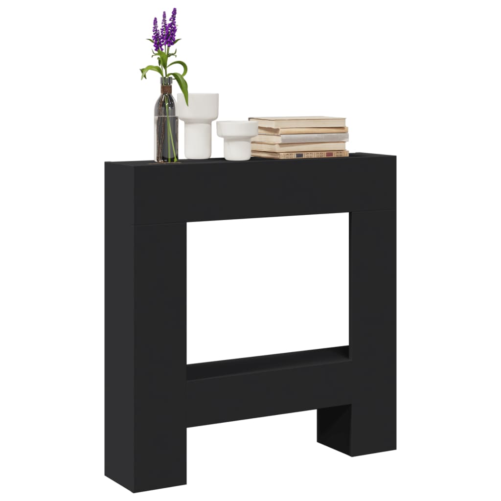 Kaminumrandung 81X18X82 Cm Holzwerkstoff