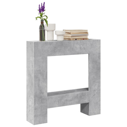 Kaminumrandung 81X18X82 Cm Holzwerkstoff