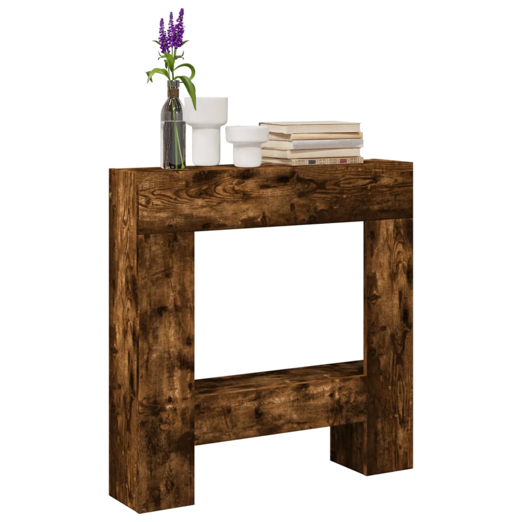 Kaminumrandung 81X18X82 Cm Holzwerkstoff