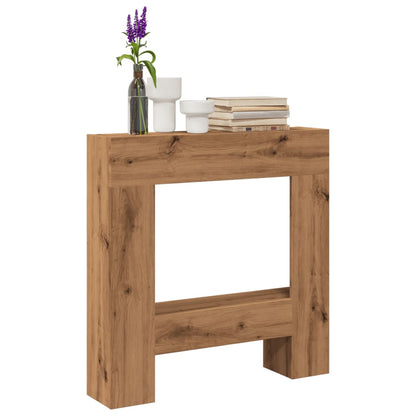 Kaminumrandung 81X18X82 Cm Holzwerkstoff