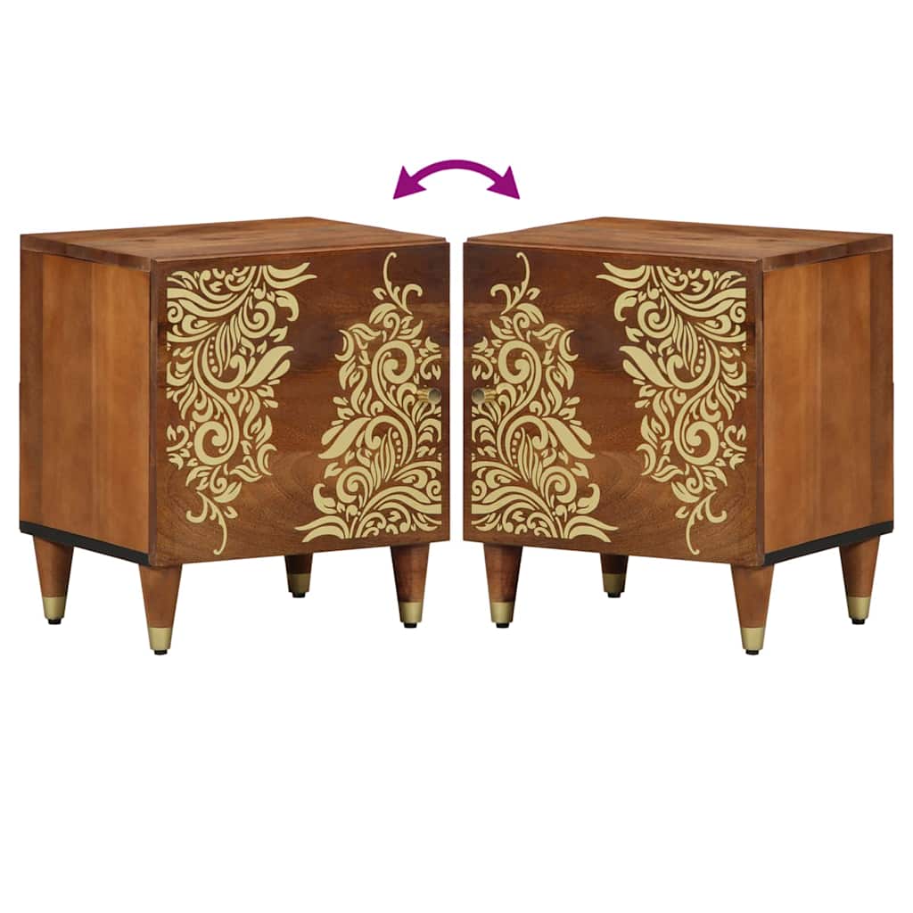 Bedside Cabinet With Door 40 X 33 X 46 Cm