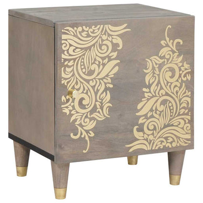 Bedside Cabinet With Door 40 X 33 X 46 Cm