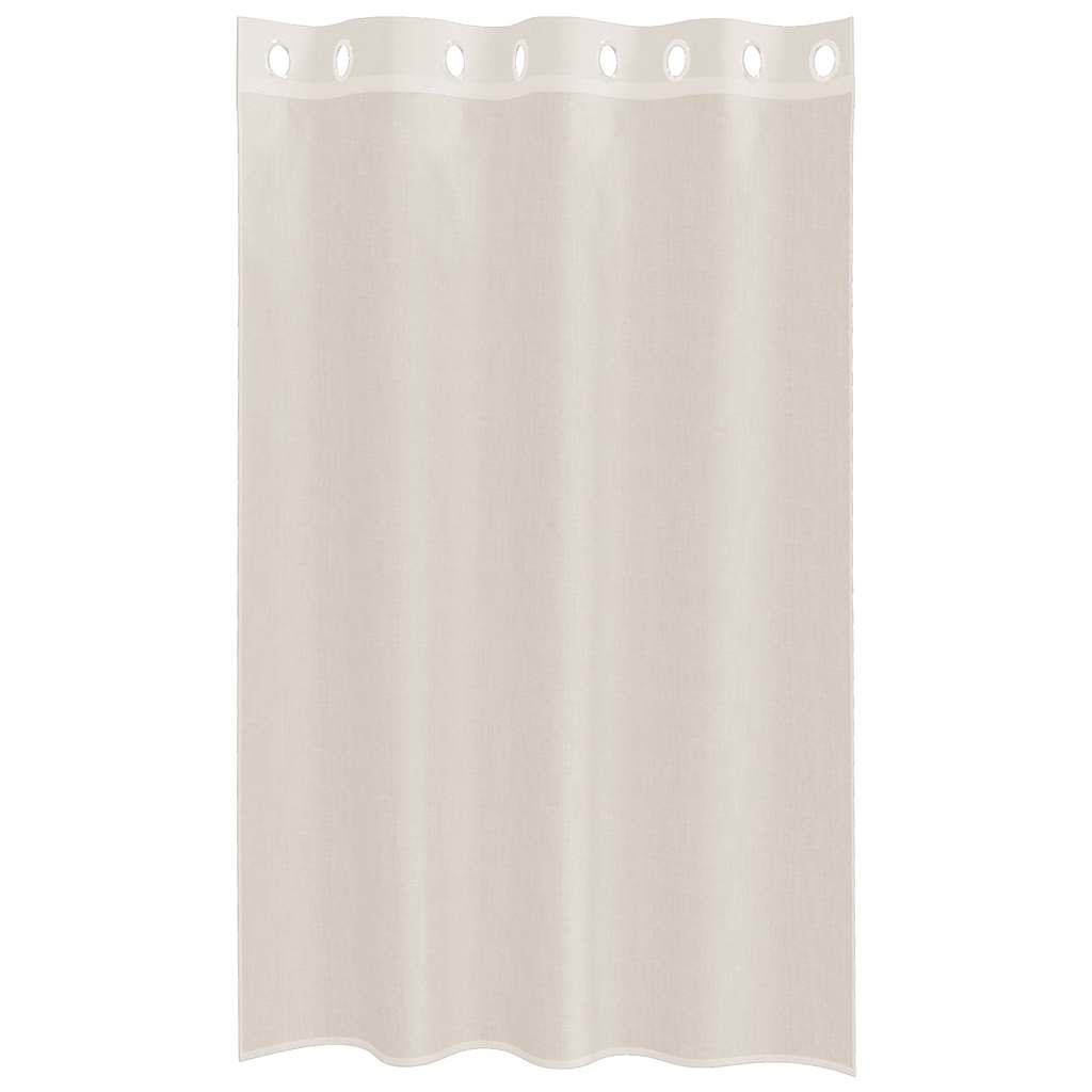 Voile Vorhänge 2 Stk. Creme