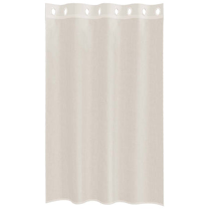 Voile Vorhänge 2 Stk. Creme