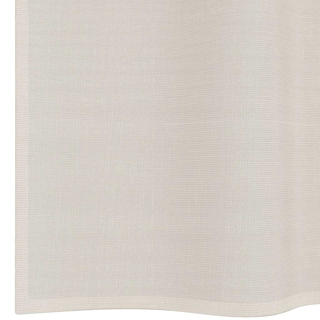 Voile Vorhänge 2 Stk. Creme