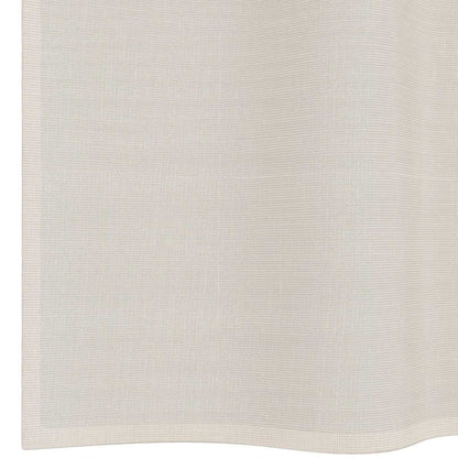 Voile Vorhänge 2 Stk. Creme