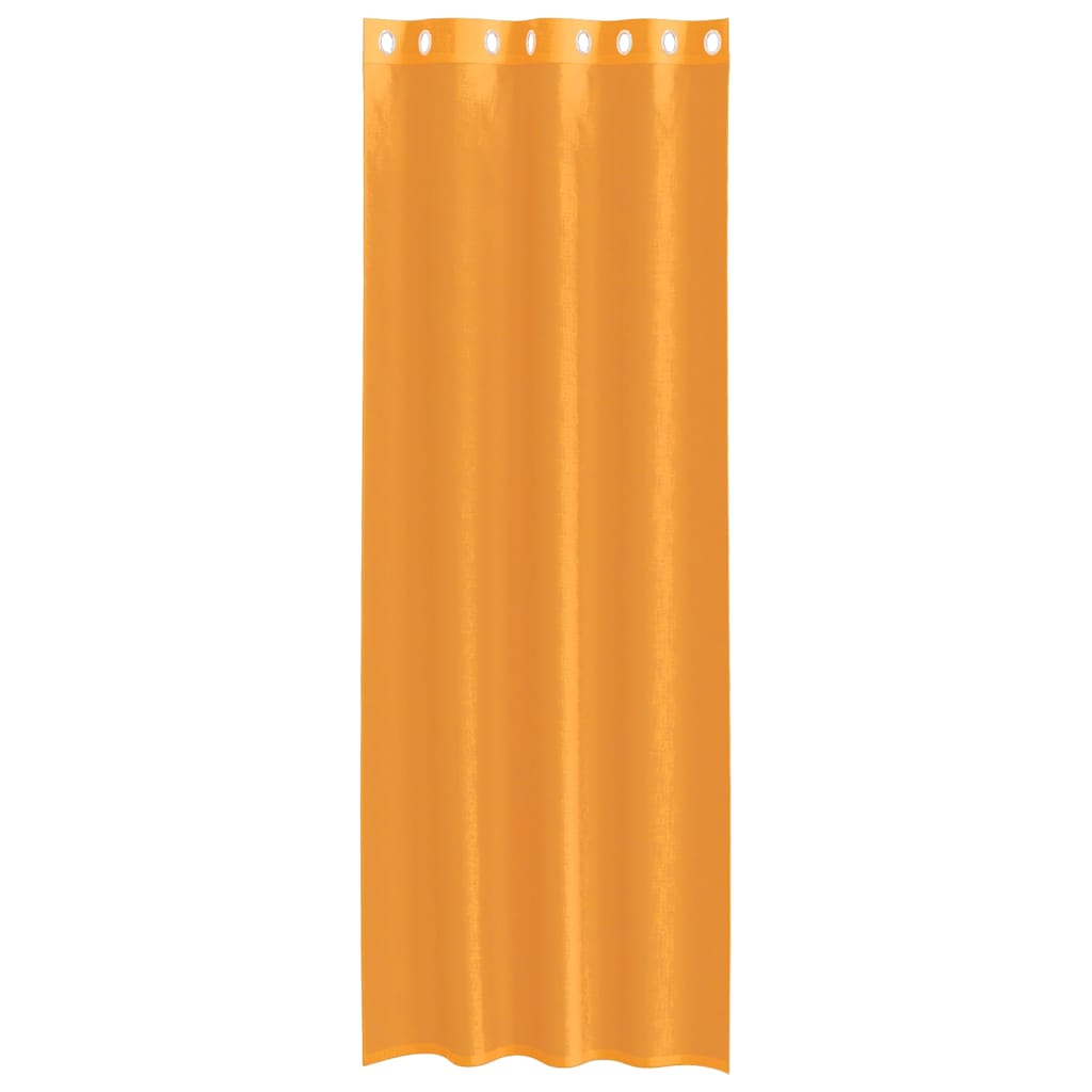 Voile Vorhänge 2 Stk. Orange
